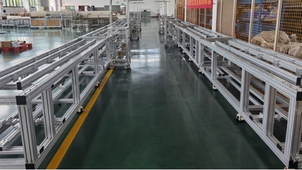 再獲信任！100100重型鋁型材打造高效“流水線”